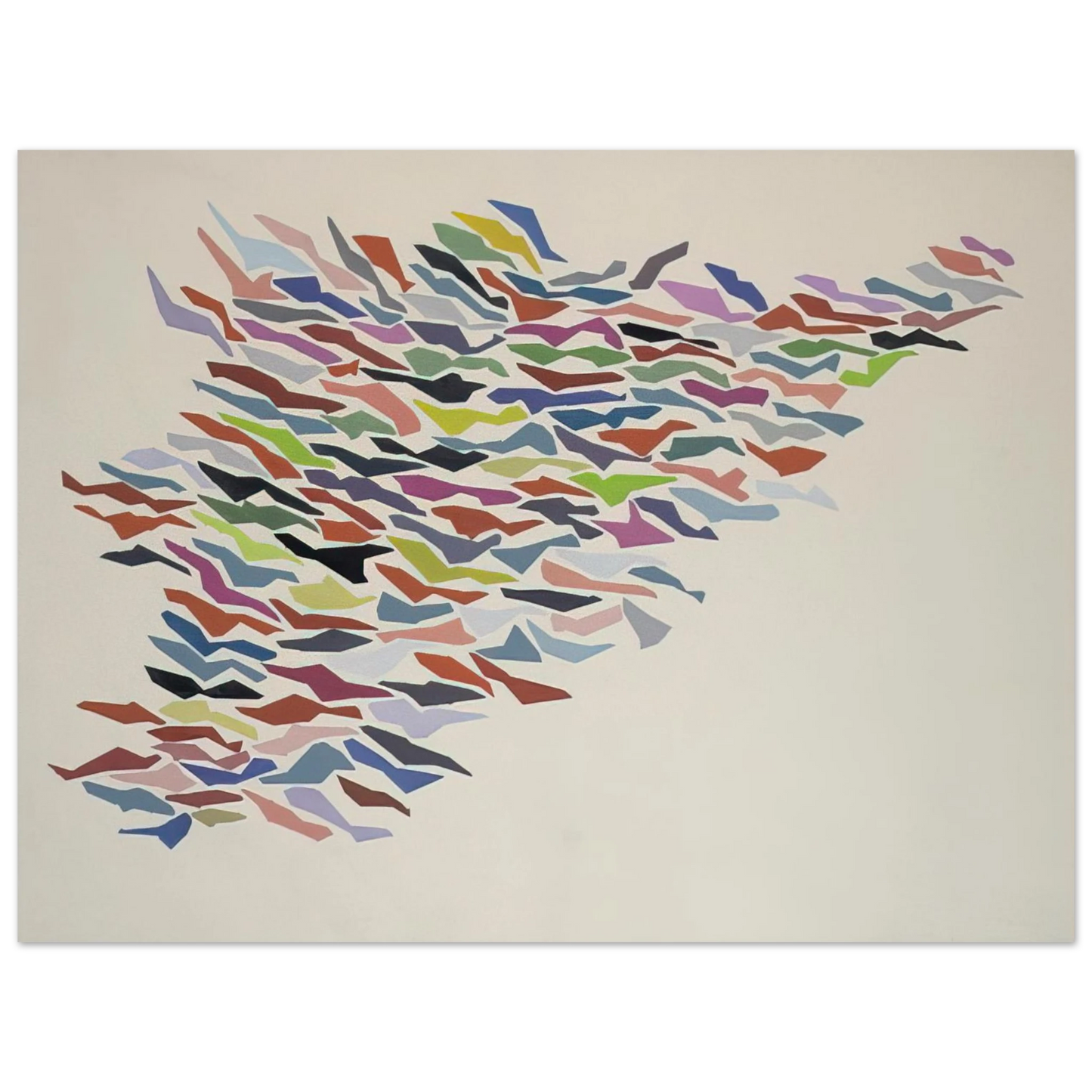 Robert Goodnough - Variables with Color - Post-Painterly Abstraction  75x100 cm / 30x40inches Fine Art Poster