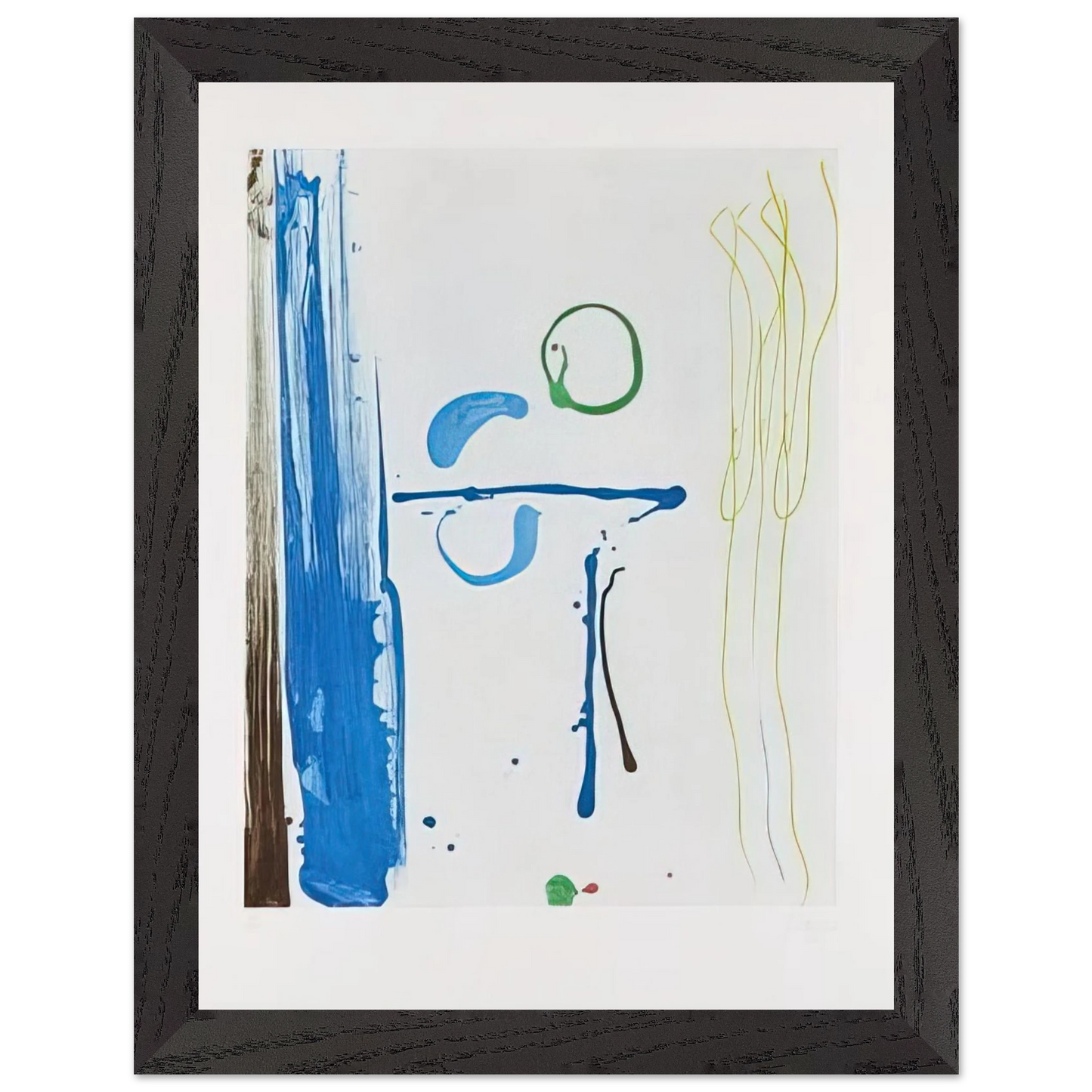 Helen Frankenthaler - Sunshine After Rain - 1987 Wall art - 30x40 cm / 12x16 inches - Fine Art Poster-canvas - -