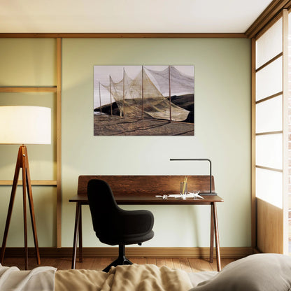 PENTECOST 1989 - Andrew Wyeth Brushed Aluminum Print - 70x100 cm / 28x40 inches | Andrew Wyeth Aluminum Print | Andrew Wyeth Prints