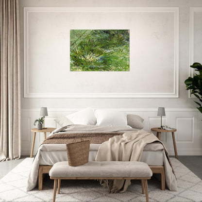 Clumps of Grass - Vincent van Gogh Acrylic Print - 70x100 cm / 28x40″ inches