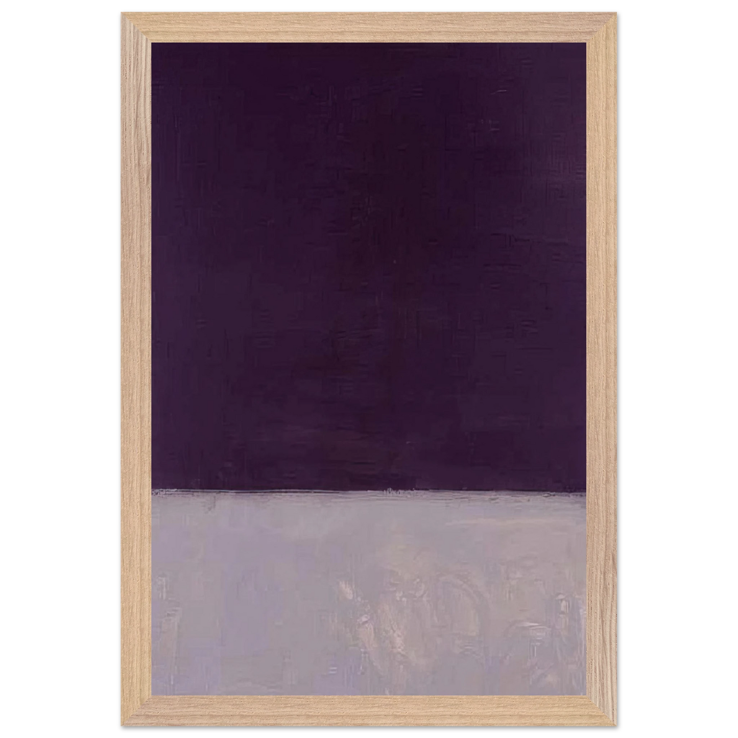 Mark Rothko - Untitled Black and Gray - 1970 Wall Art - 30x40 cm / 12x16 inches - Fine Art Poster-canvas - -