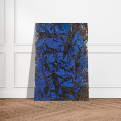 Mariale - Tachisme - Simon Hantai Brushed Aluminum Print - 70x100 cm / 28x40 inches | Simon Hantai Aluminum Print | Simon Hantai Prints