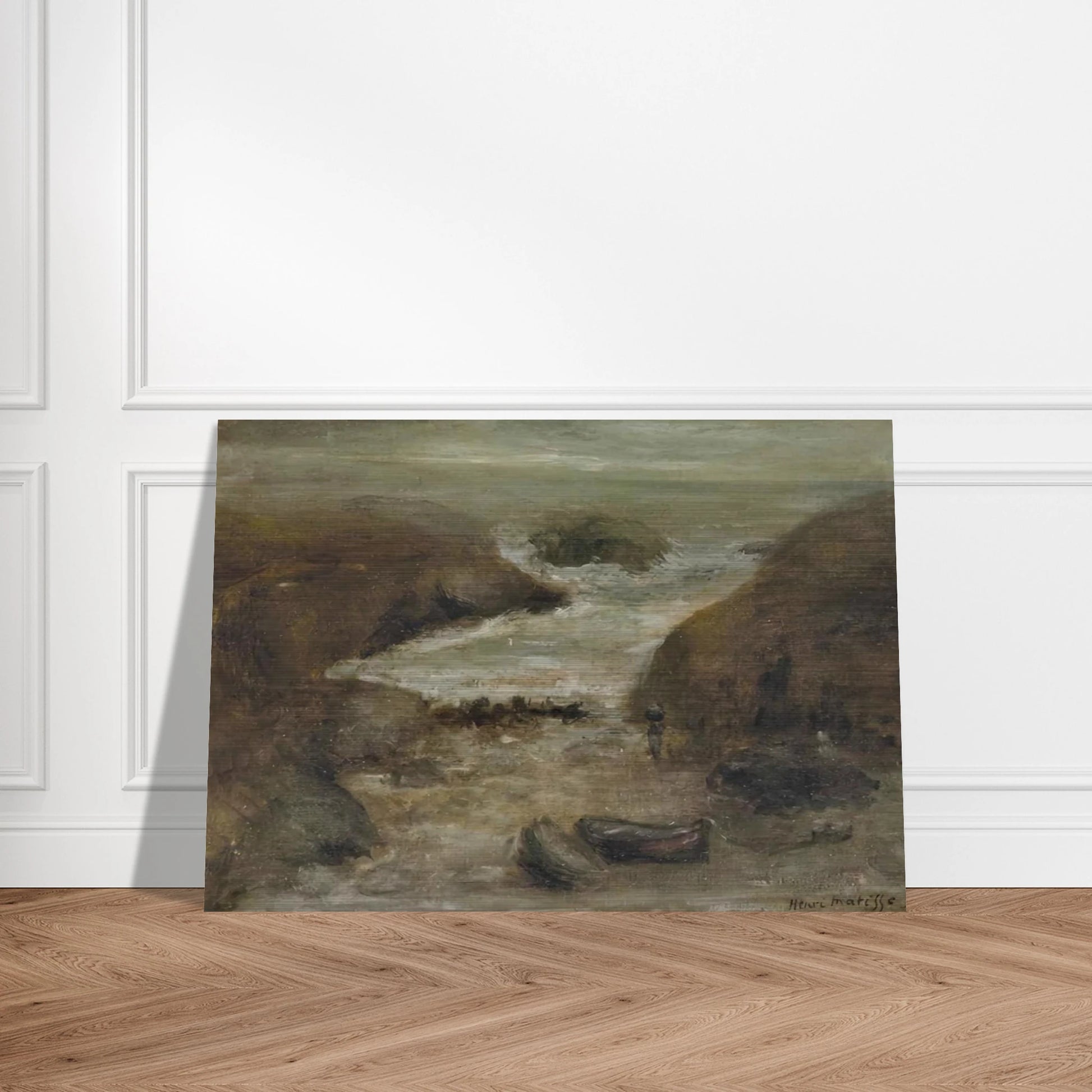 BELLE ILE 1896 1 - Henri Matisse Brushed Aluminum Print - 70x100 cm / 28x40 inches | Henri Matisse Aluminum Print | Henri Matisse Prints