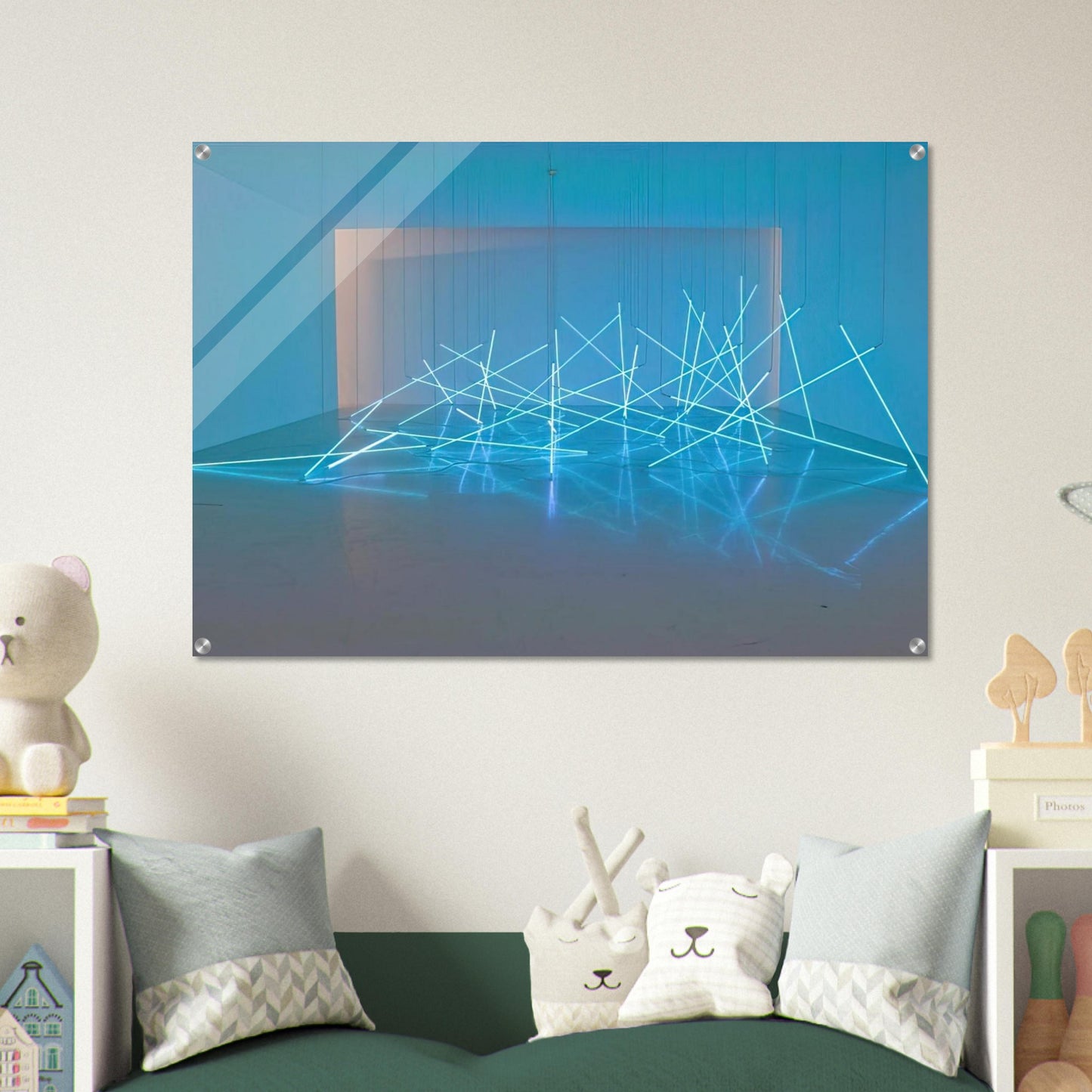 Avalanche - 1996 - Francois Morellet Acrylic Print - 70x100 cm / 28x40″ inches
