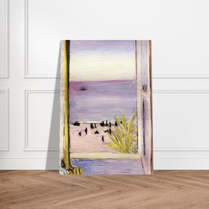 THE OPEN WINDOW 1921 - Henri Matisse Brushed Aluminum Print - 70x100 cm / 28x40 inches | Henri Matisse Aluminum Print | Henri Matisse Prints