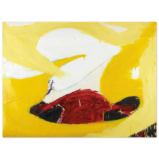 Norman Bluhm - Untitled - 1972  75x100 cm / 30x40inches Fine Art Poster