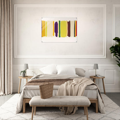 Untitled From The Shapes of Colour - 1978 - Patrick Heron Acrylic Print - 70x100 cm / 28x40″ inches