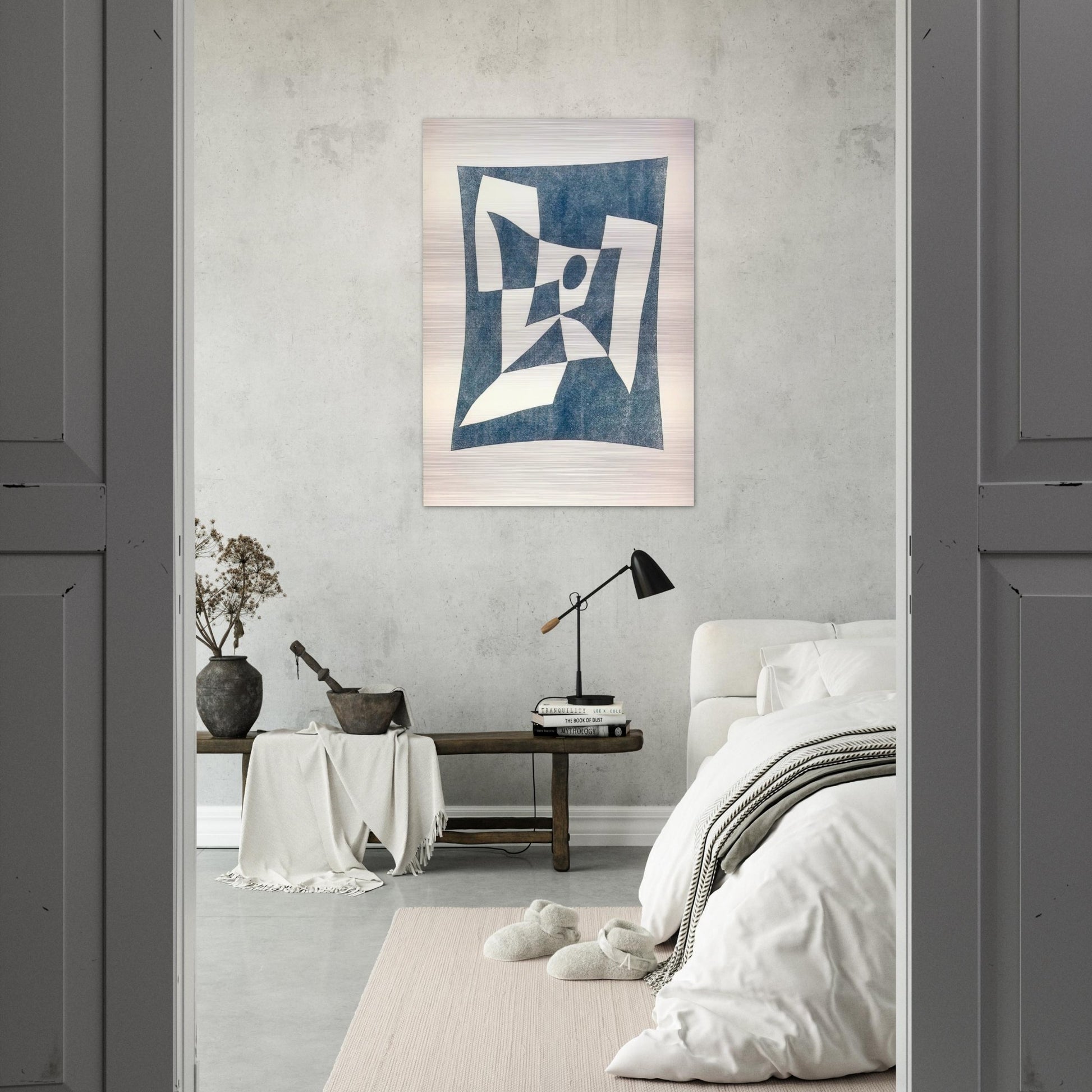 Abstract Composition, Knossos - Jean Arp Brushed Aluminum Print - 70x100 cm / 28x40 inches | Jean Arp Aluminum Print | Jean Arp Prints
