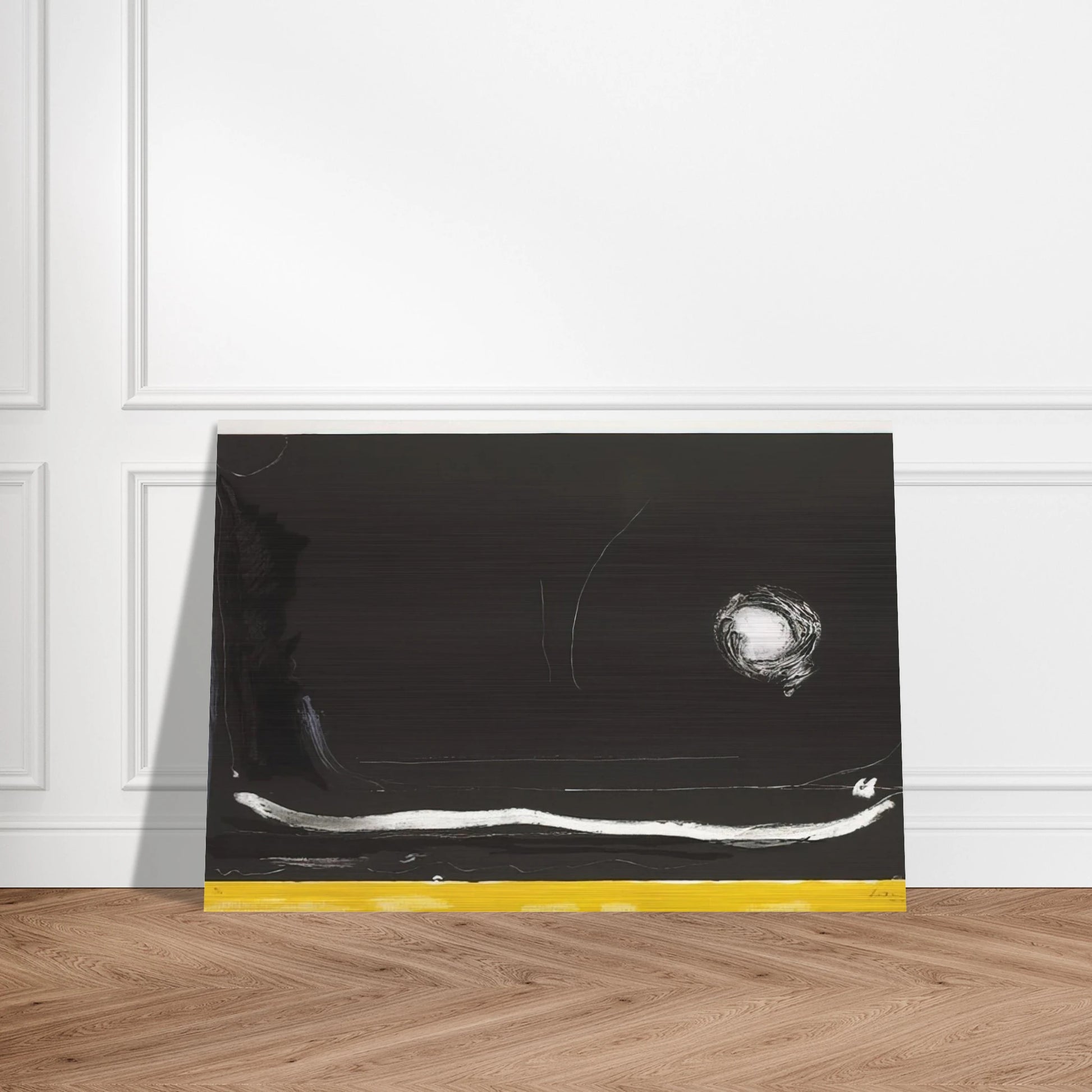 Yellow Jack - 1985 - Helen Frankenthaler Brushed Aluminum Print - 70x100 cm / 28x40 inches | Helen Frankenthaler Aluminum Print | Helen Frankenthaler Prints