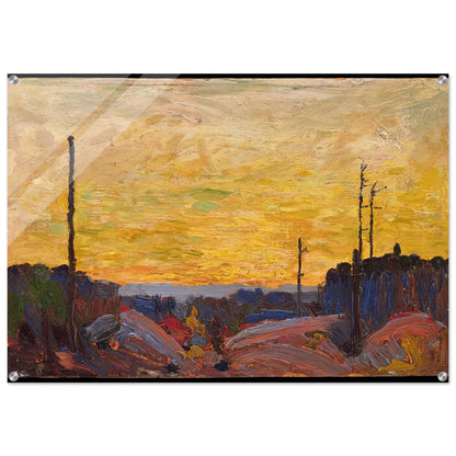 BURNED OVER LAND 1916 - Tom Thomson Acrylic Print - 70x100 cm / 28x40″ inches
