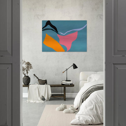 Untitled - 1971 - Ray Parker Brushed Aluminum Print - 70x100 cm / 28x40 inches | Ray Parker Aluminum Print | Ray Parker Prints