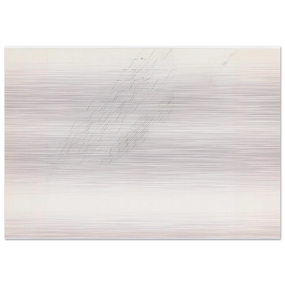 Untitled - 1977 - Nasreen Mohamedi Brushed Aluminum Print - 70x100 cm / 28x40 inches | Nasreen Mohamedi Aluminum Print | Nasreen Mohamedi Prints
