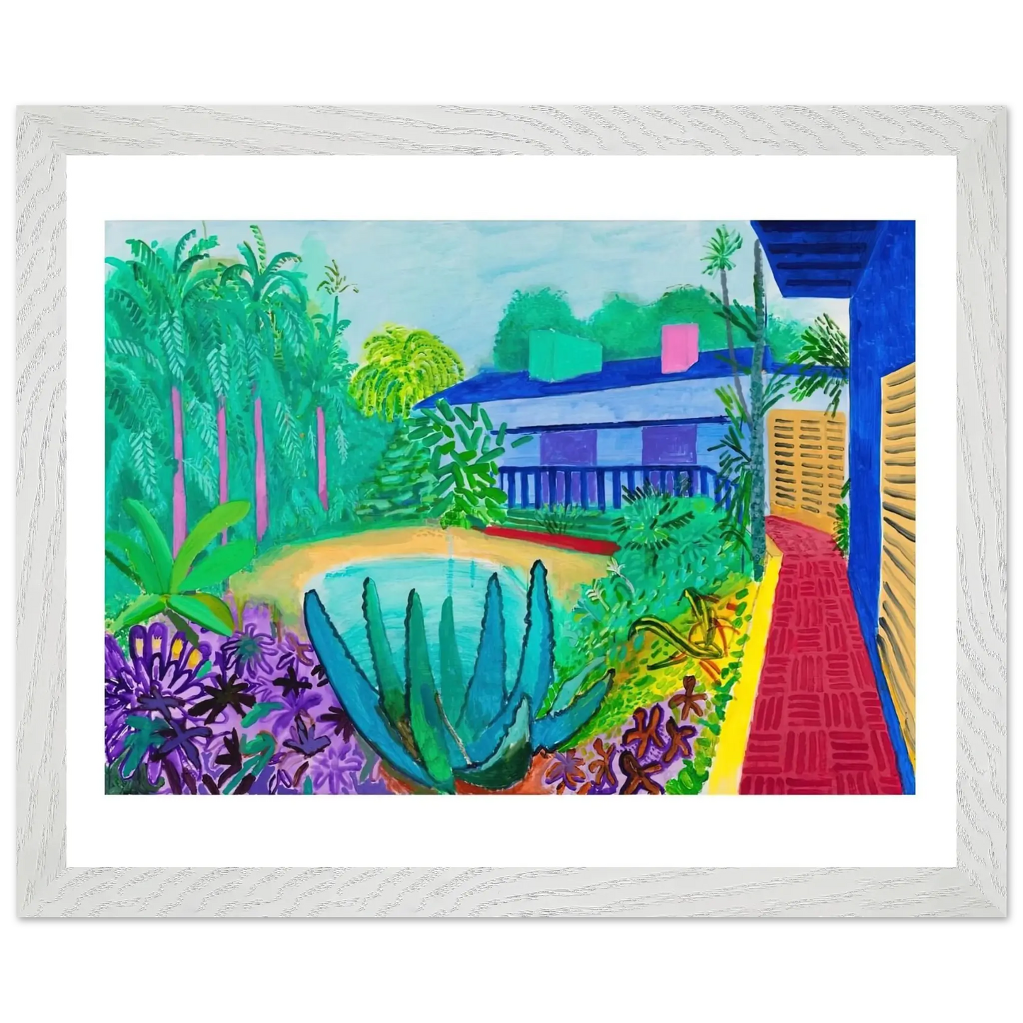 David Hockney - David Hockney Wall art - 30x40 cm / 12x16 Inches - Fine Art Poster - -