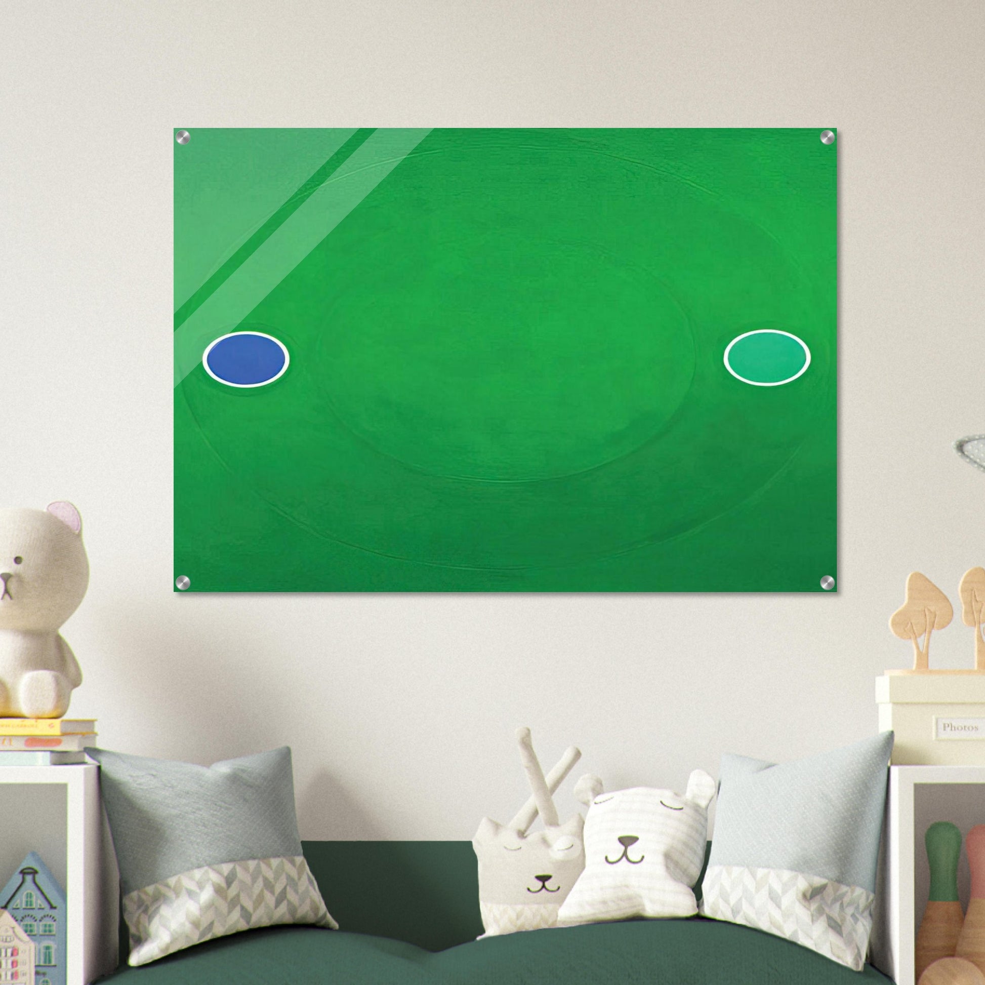 Green Melt - 1966 - Thomas Downing Acrylic Print - 70x100 cm / 28x40″ inches