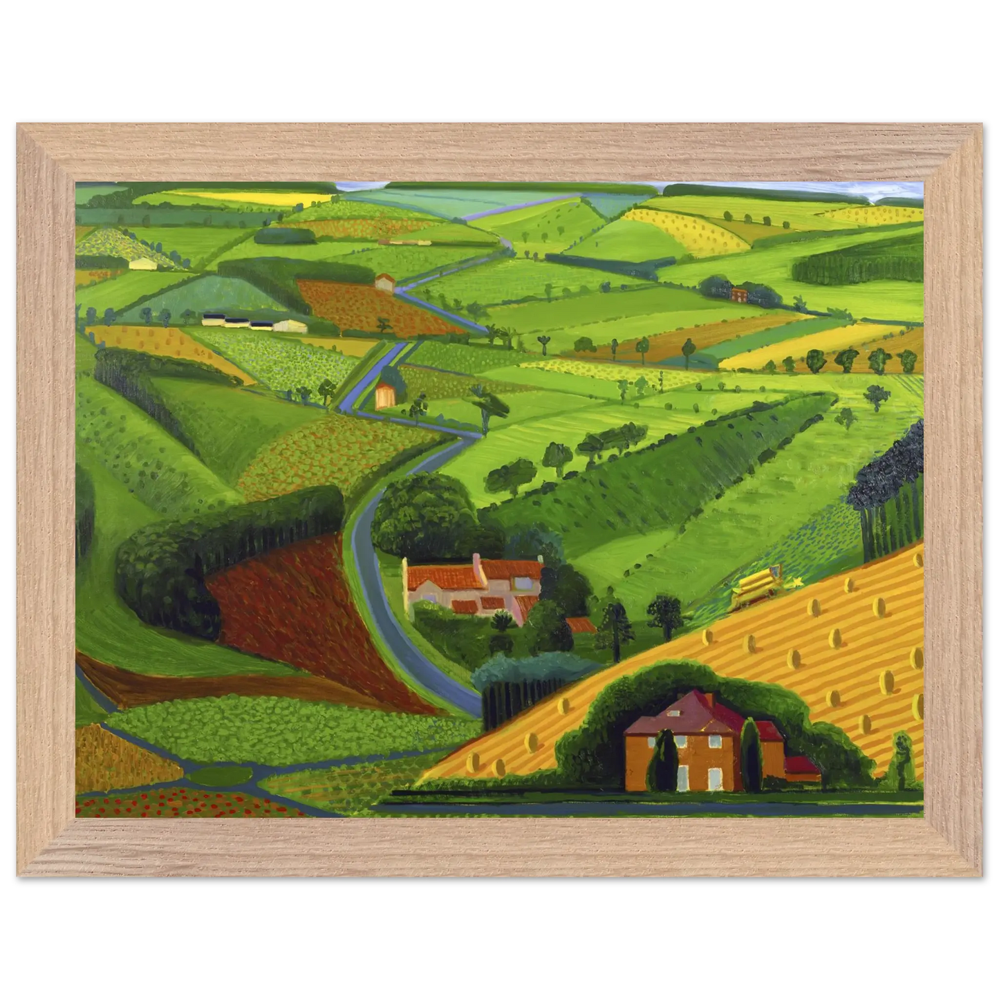 David Hockney - David Hockney Wall art - 70x100 cm / 28x40 Inches - Fine Art Poster - -