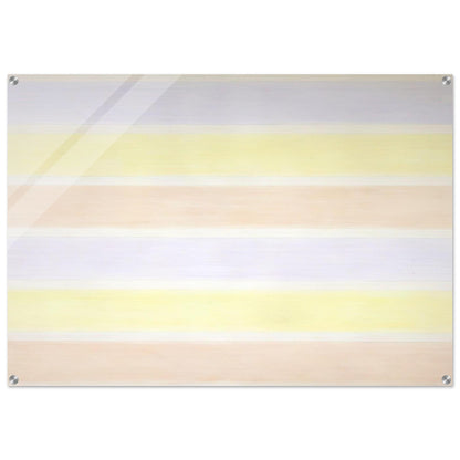 Untitled #6 - Agnes Martin Acrylic Print - 70x100 cm / 28x40″ inches