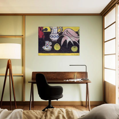 STILL LIFE WITH A SHELL 1940 - Henri Matisse Brushed Aluminum Print - 70x100 cm / 28x40 inches | Henri Matisse Aluminum Print | Henri Matisse Prints