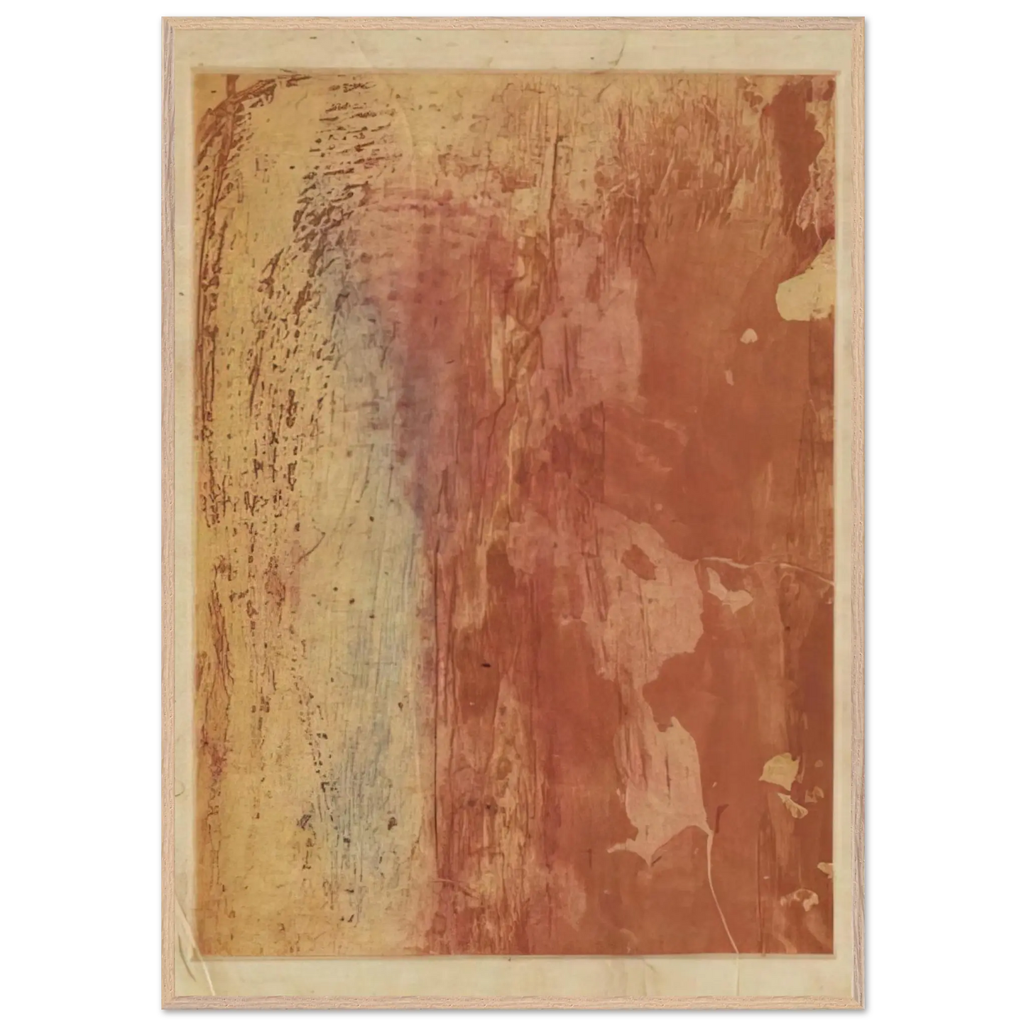 Helen Frankenthaler - Ganymede - 1978 Wall art - A3 (29.7 x 42  cm) - Premium Wooden Framed Poster With Fine Art Paper - Black frame
