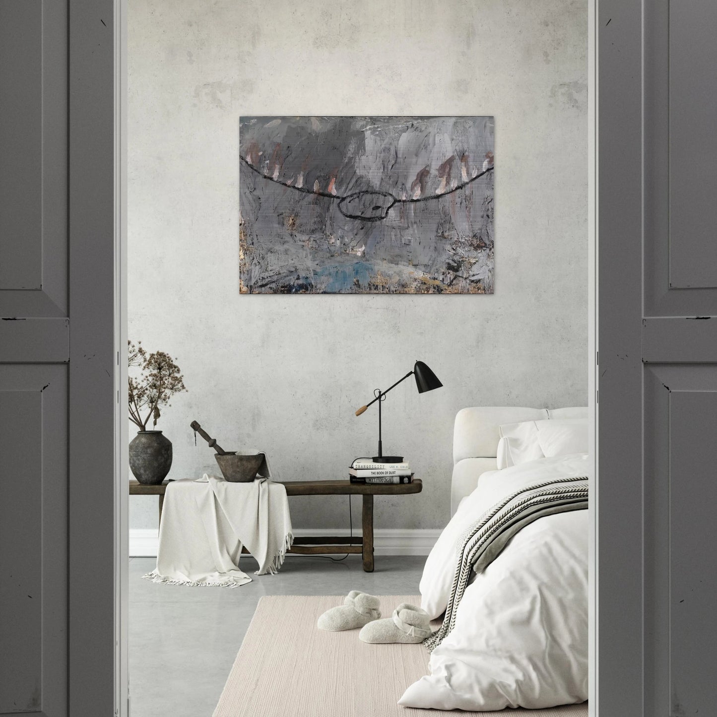 PALETTE 1981 - Anselm Kiefer Brushed Aluminum Print - 70x100 cm / 28x40 inches | Anselm Kiefer Aluminum Print | Anselm Kiefer Prints