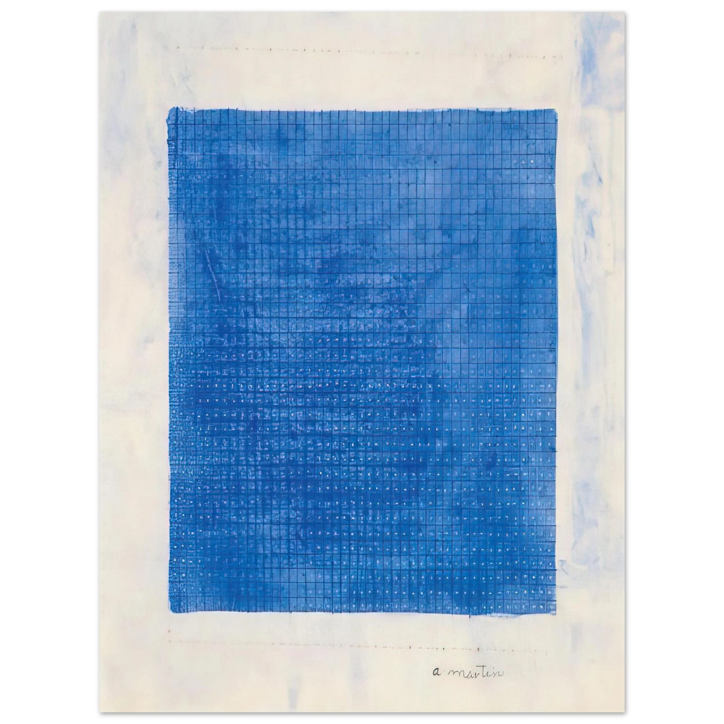Agnes Martin - Stars  75x100 cm / 30x40inches Fine Art Poster