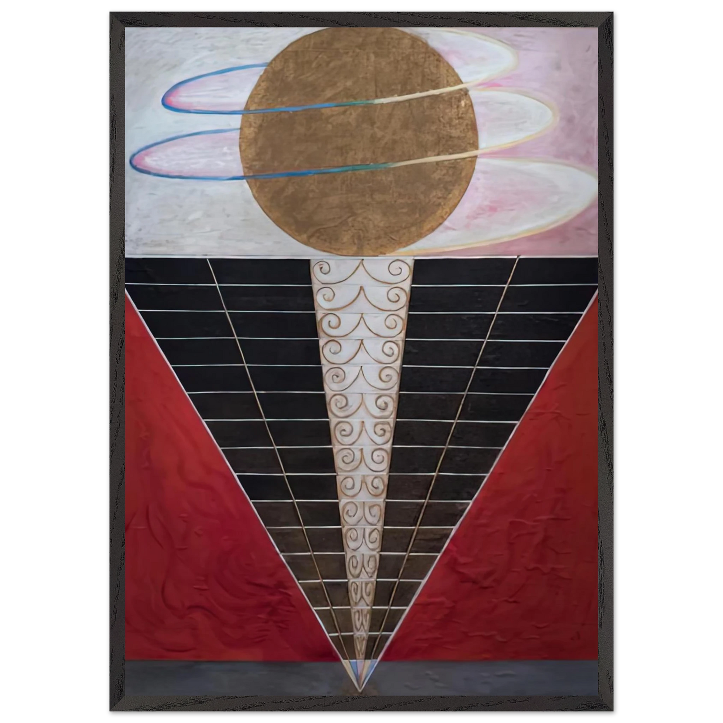 Hilma af Klint - ALTARPIECE NO 2 1915 Wall art - 60x80 cm / 24x32 inches - Fine Art Poster-canvas - -