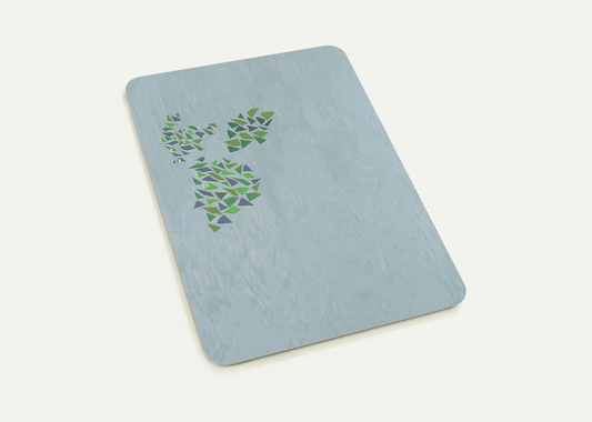 Colors on Blue - Post-Painterly Abstraction By Robert Goodnough Pack of 10 Post Cards | Robert Goodnough Post Cards | A6 (10.5 x 14.8 cm) - 4.1 x 5.8 inches