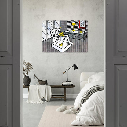 THE DEN 1990 - Roy Lichtenstein Acrylic Print - 70x100 cm / 28x40″ inches