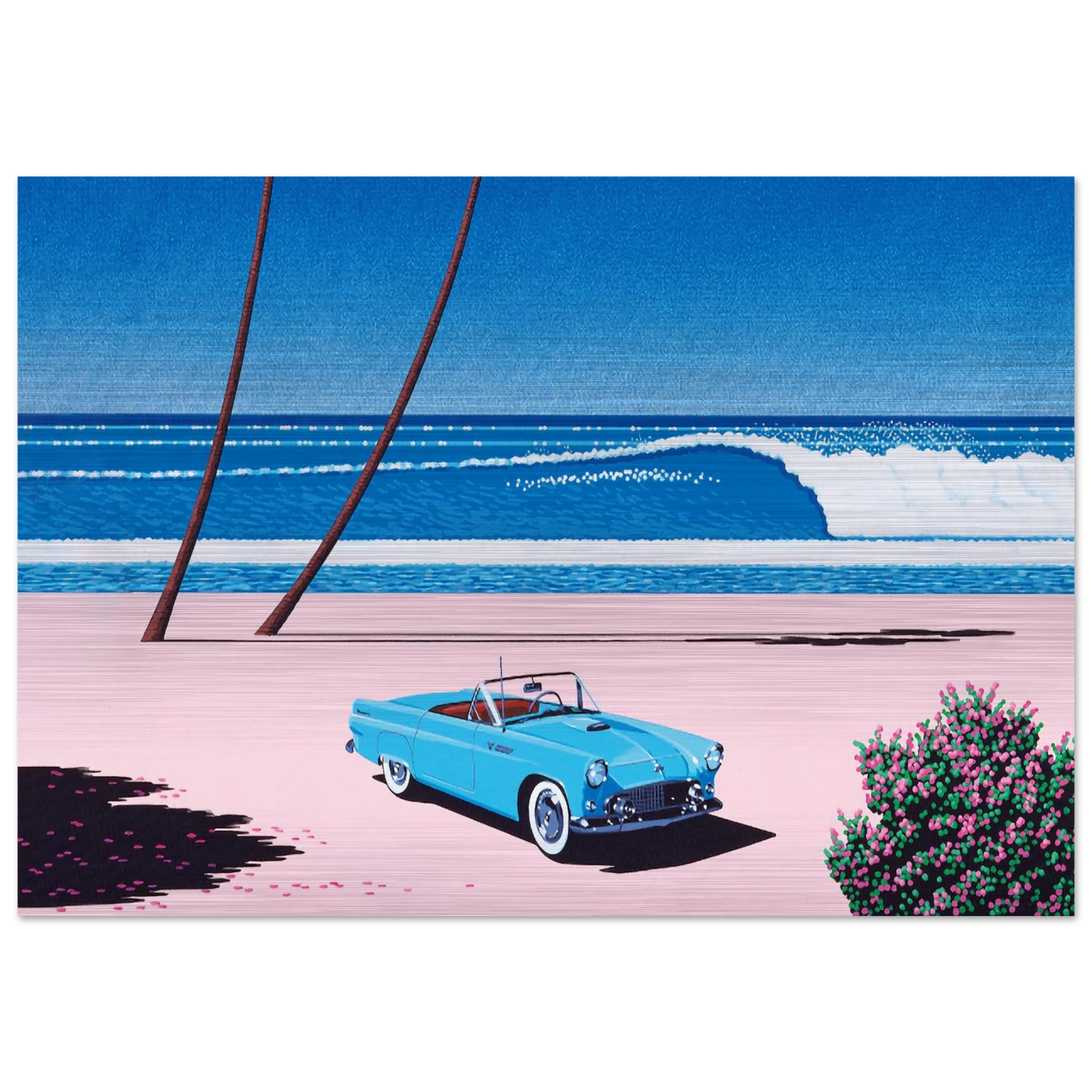 EXHIBITION - Hiroshi Nagai Brushed Aluminum Print - 70x100 cm / 28x40 inches | Hiroshi Nagai Aluminum Print | Hiroshi Nagai Prints