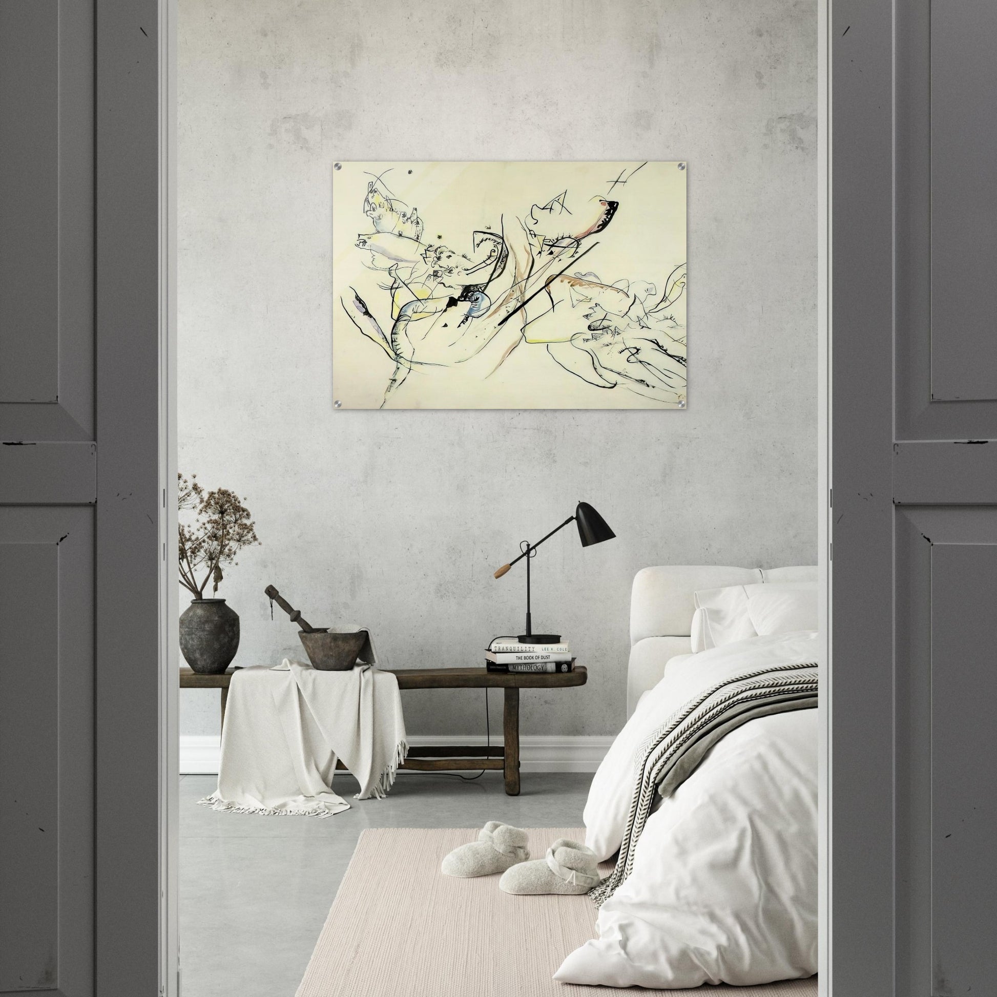 UNTITLED - Wassily Kandinsky Acrylic Print - 70x100 cm / 28x40″ inches