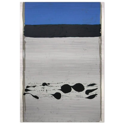 Passages Des Soupias - 1973 - Adja Yunkers Brushed Aluminum Print - 70x100 cm / 28x40 inches | Adja Yunkers Aluminum Print | Adja Yunkers Prints