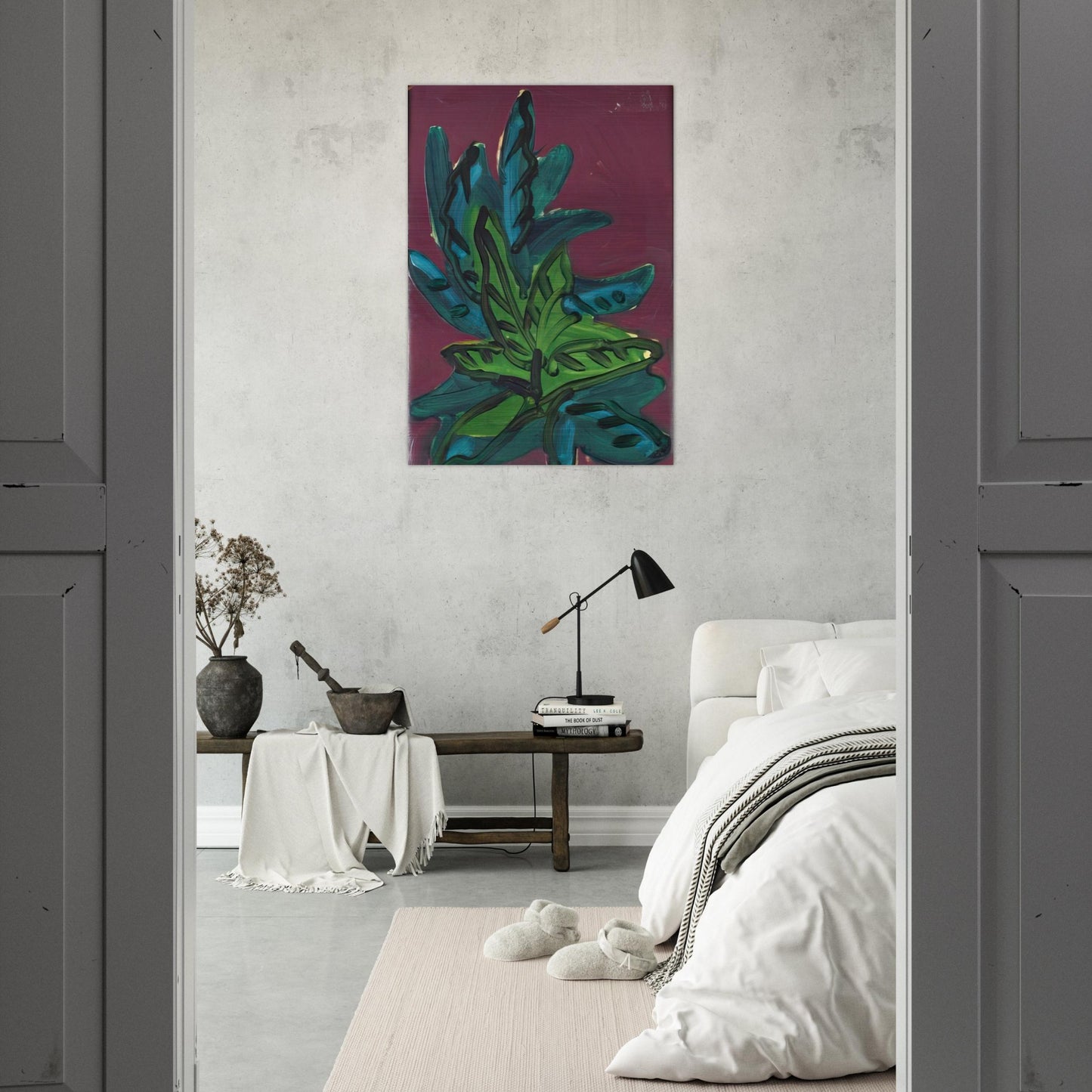 Untitled - Fauvism, Tachisme - Charles Lapicque Brushed Aluminum Print - 70x100 cm / 28x40 inches | Charles Lapicque Aluminum Print | Charles Lapicque Prints