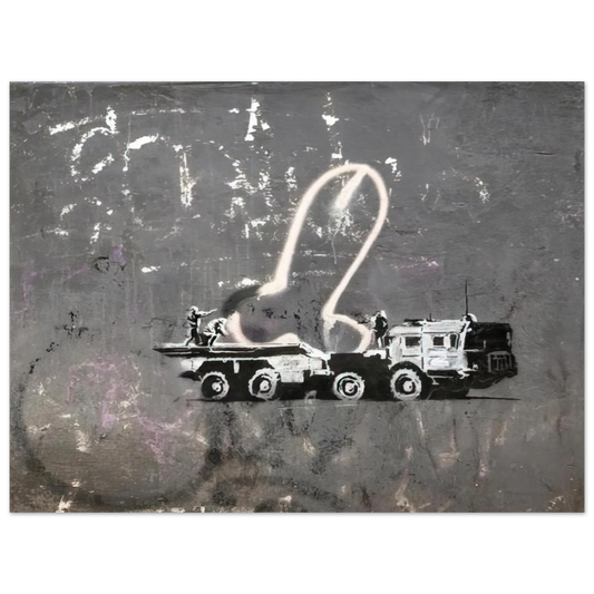 Banksy - KYIV VELYKA ZHYTOMYRSKA 13 2022 Fine Art Poster