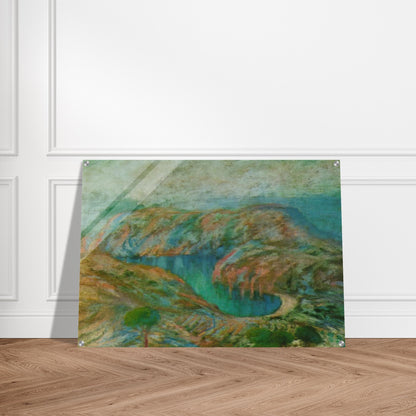 CALANQUE JONCULS CADAQUES - Salvador Dali Acrylic Print - 70x100 cm / 28x40″ inches | Salvador Dali Wall Art | Salvador Dali Prints