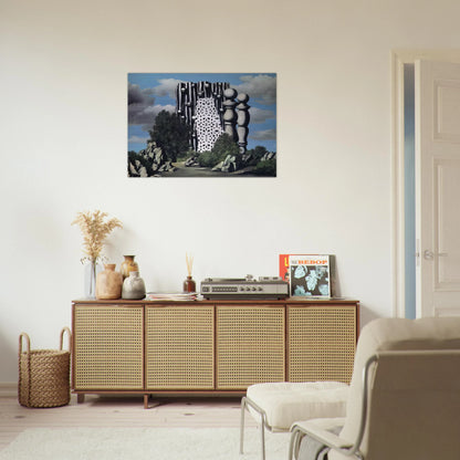 ANNUNCIATION 1930 - Rene Magritte Brushed Aluminum Print - 70x100 cm / 28x40 inches | Rene Magritte Aluminum Print | Rene Magritte Prints