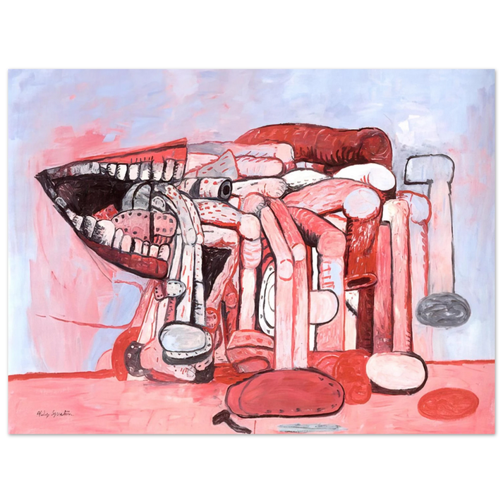Philip Guston - PAINTER S FORMS NO 2 1978  75x100 cm / 30x40inches Fine Art Poster