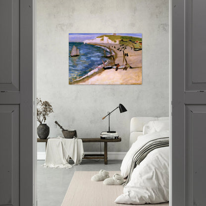 AHT AMONT CLIFFS AT ETRETAT 1921 - Henri Matisse Brushed Aluminum Print - 70x100 cm / 28x40 inches | Henri Matisse Aluminum Print | Henri Matisse Prints