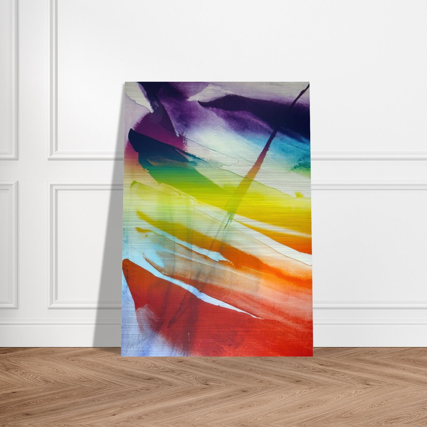 Phenomena Franklin s Kite - Paul Jenkins Brushed Aluminum Print - 70x100 cm / 28x40 inches | Paul Jenkins Aluminum Print | Paul Jenkins Prints