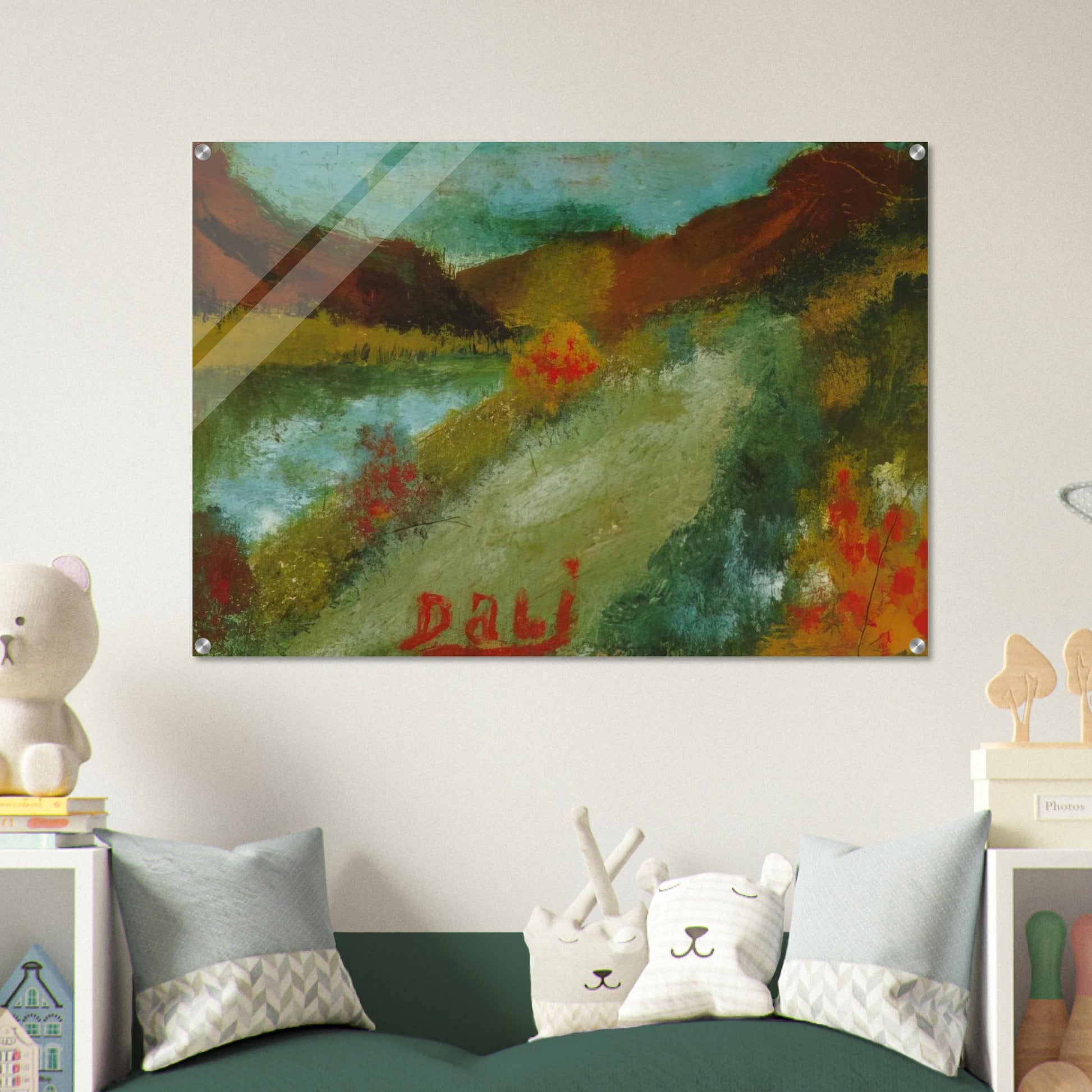 LANDSCAPE 2 - Salvador Dali Acrylic Print - 70x100 cm / 28x40″ inches
