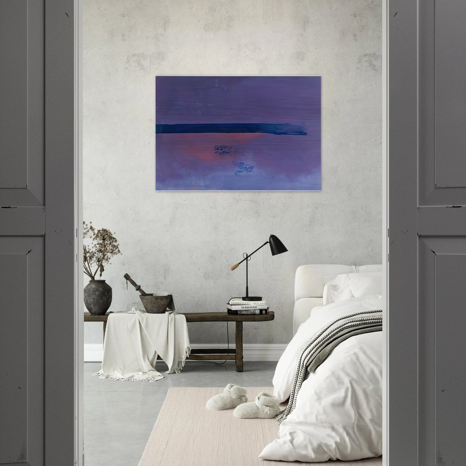 Ebbing, 2002- - Helen Frankenthaler Brushed Aluminum Print - 70x100 cm / 28x40 inches | Helen Frankenthaler Aluminum Print | Helen Frankenthaler Prints