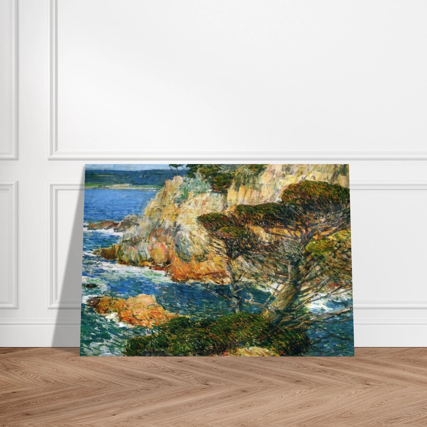 Point Lobos, Carmel - Childe Hassam Brushed Aluminum Print - 70x100 cm / 28x40 inches | Childe Hassam Aluminum Print | Childe Hassam Prints
