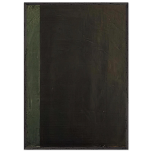 Untitled - 1991 N3 - Gunther Forg 70x100 cm / 28x40 inches Framed Art Print – Black Wooden Frame