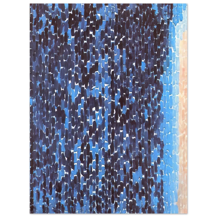 Alma Woodsey Thomas - NEW GALAXY 1970  75x100 cm / 30x40inches Fine Art Poster