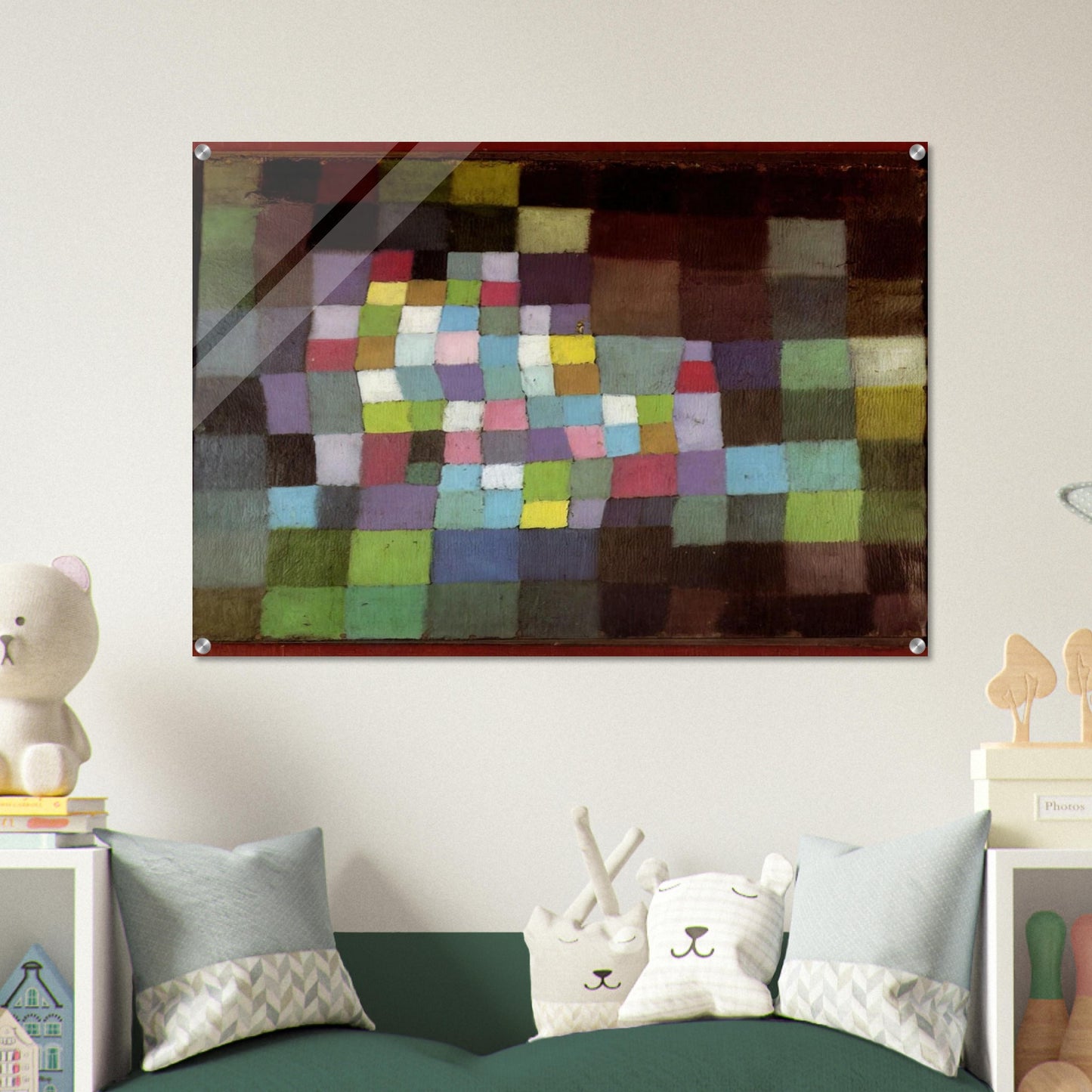 ABSTRACTION WITH REFERENCE TO A FLOWERING TREE 1925 - Paul Klee Acrylic Print - 70x100 cm / 28x40″ inches