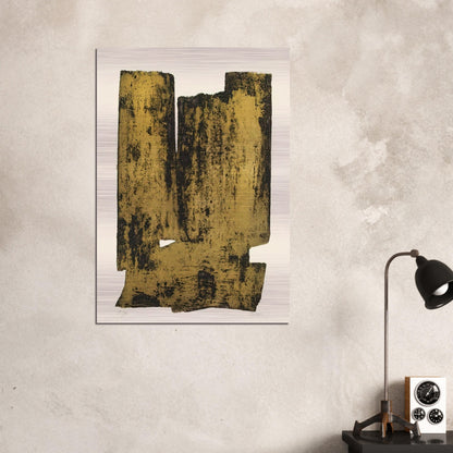 Eau forte XII - 1957 - Pierre Soulages Brushed Aluminum Print - 70x100 cm / 28x40 inches | Pierre Soulages Aluminum Print | Pierre Soulages Prints
