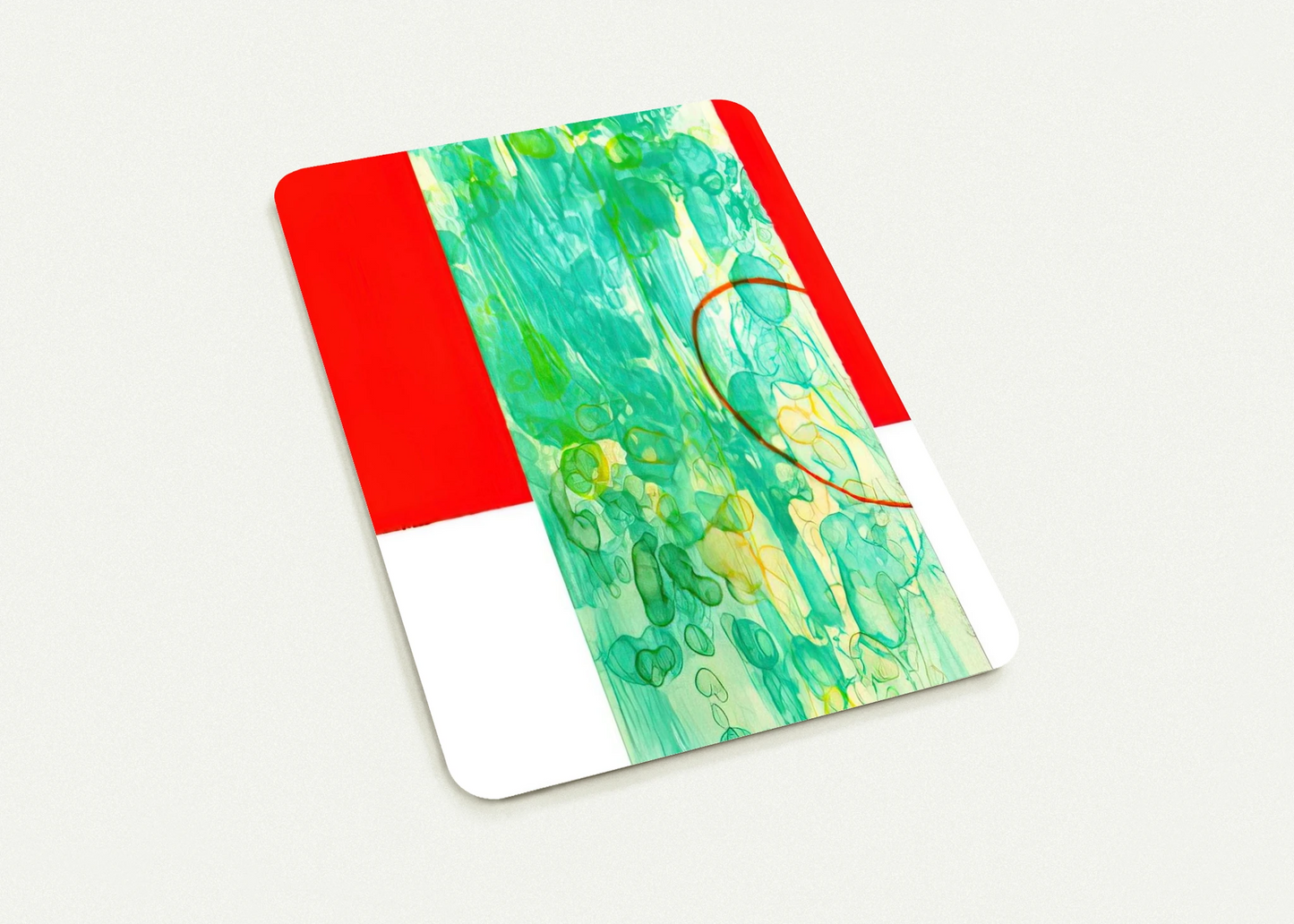 Bluest By Sam Gilliam Pack of 10 Post Cards | Sam Gilliam Post Cards | A6 (10.5 x 14.8 cm) - 4.1 x 5.8 inches