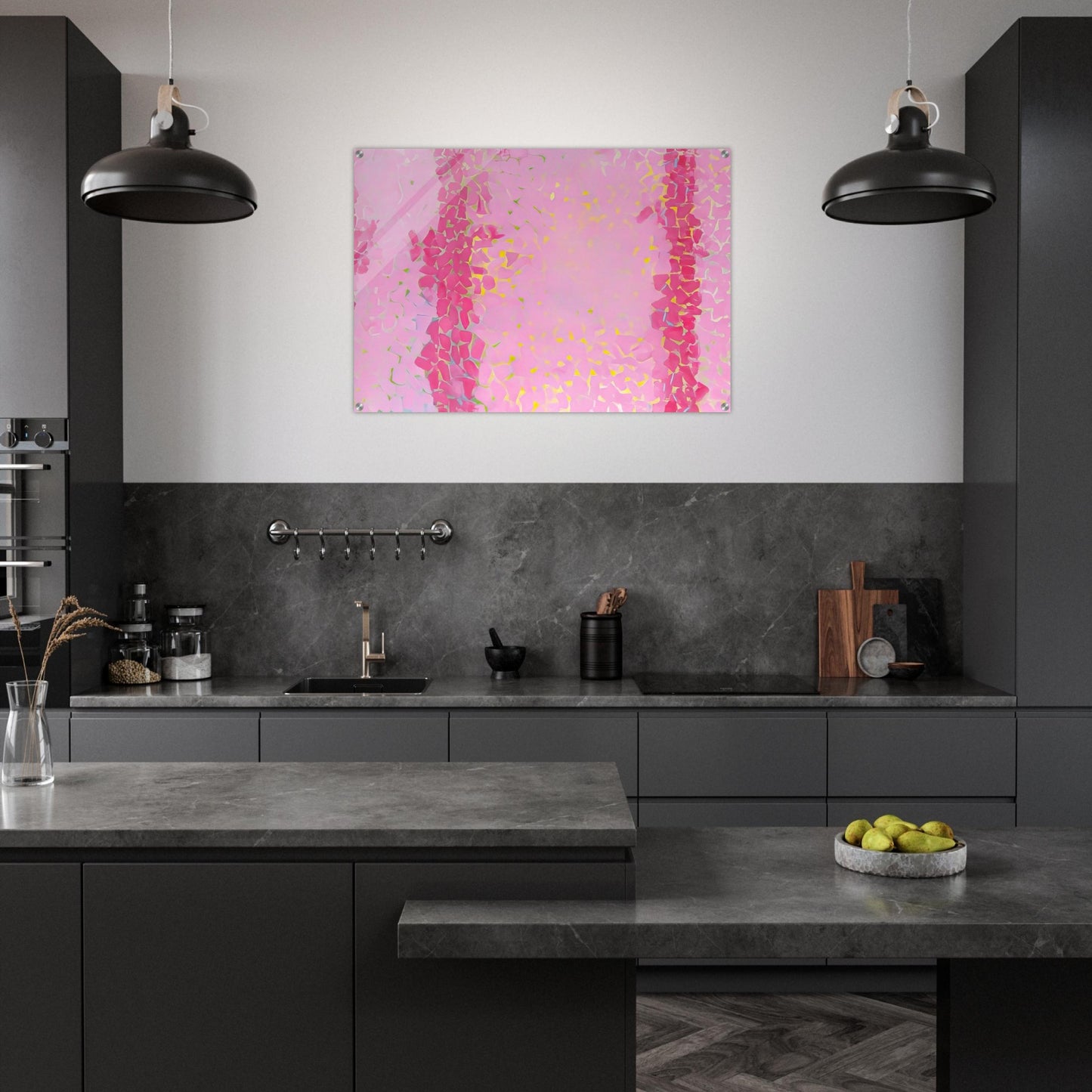 WIND AND CREPE MYRTLE CONCERTO 1973 - Alma Woodsey Thomas Acrylic Print - 70x100 cm / 28x40″ inches | Alma Woodsey Thomas Wall Art | Alma Woodsey Thomas Prints