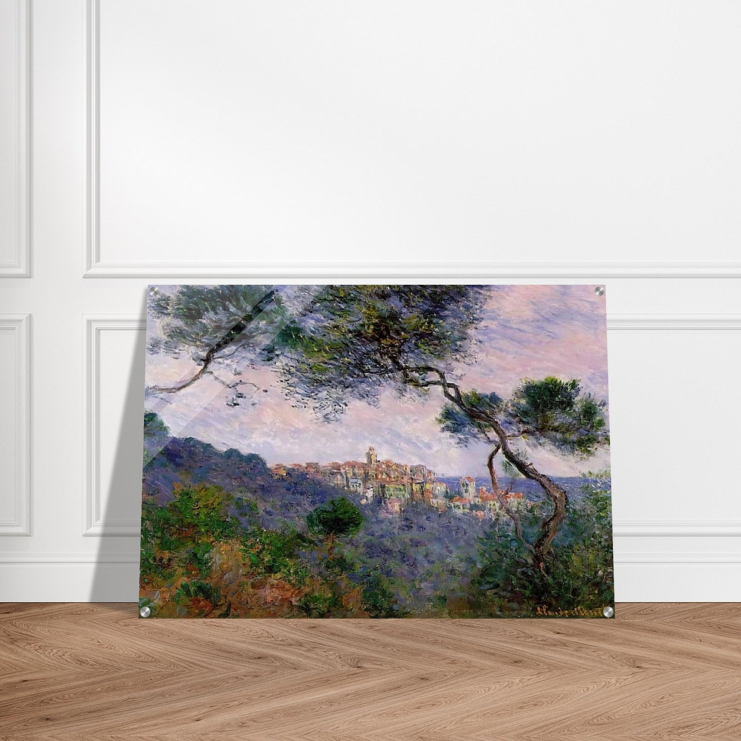 Bordighera, Italy - claude monet Acrylic Print - 70x100 cm / 28x40″ inches