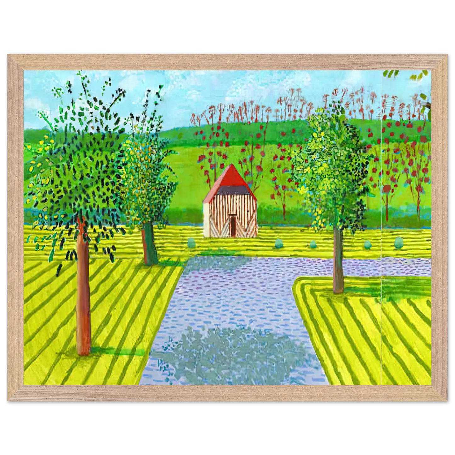 David Hockney - David Hockney Wall art - 27x35 cm / 11x14 Inches - Fine Art Poster - -
