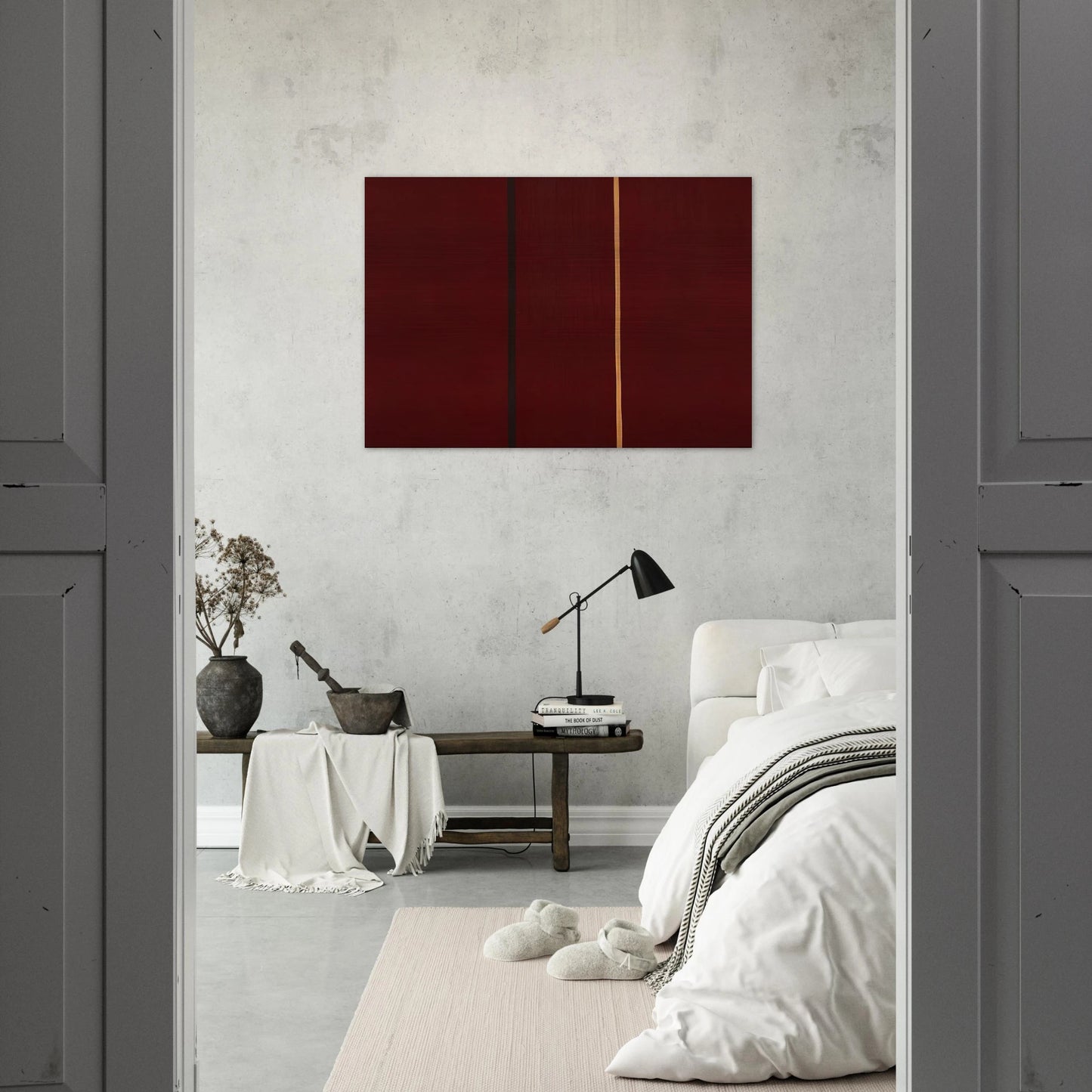 Covenant - Barnett Newman Brushed Aluminum Print - 70x100 cm / 28x40 inches | Barnett Newman Aluminum Print | Barnett Newman Prints