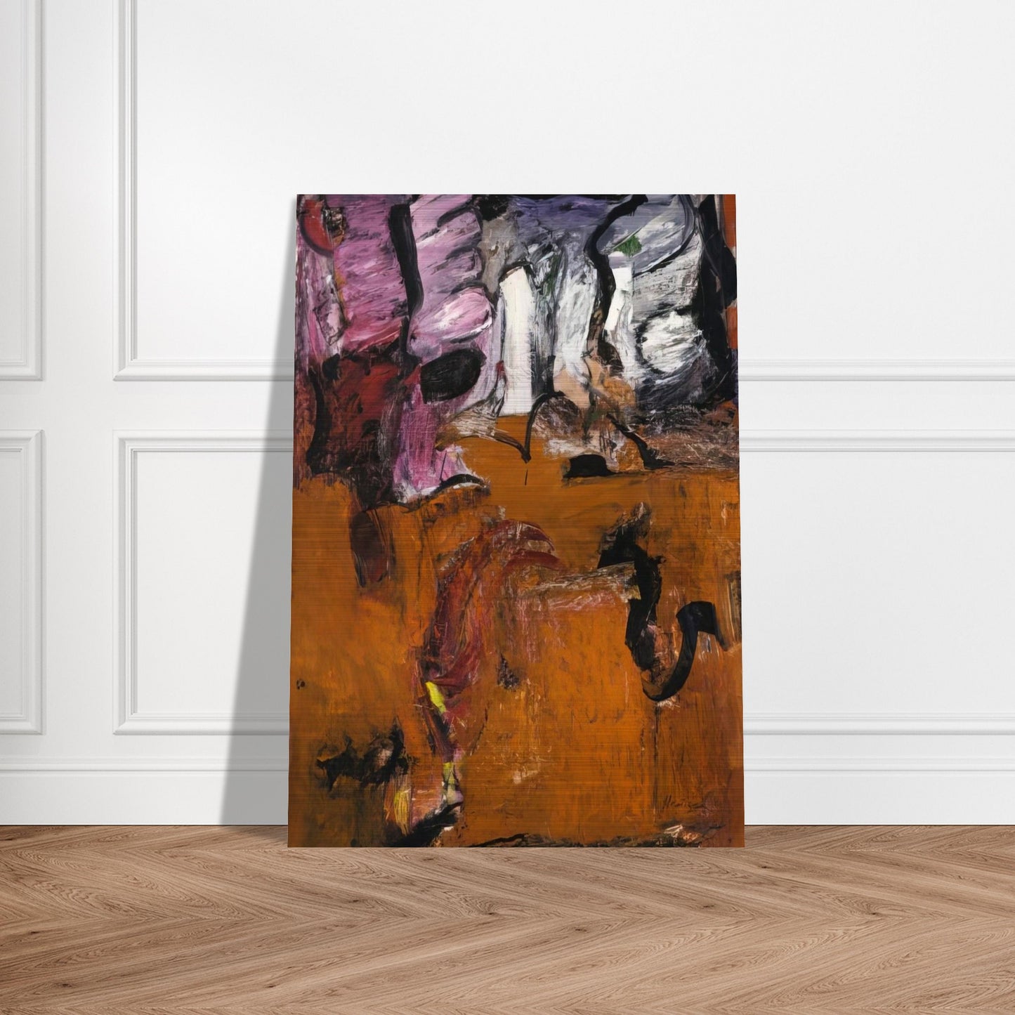 PALLAS ATHENA EARTH 1961 - Grace Hartigan Brushed Aluminum Print - 70x100 cm / 28x40 inches | Grace Hartigan Aluminum Print | Grace Hartigan Prints